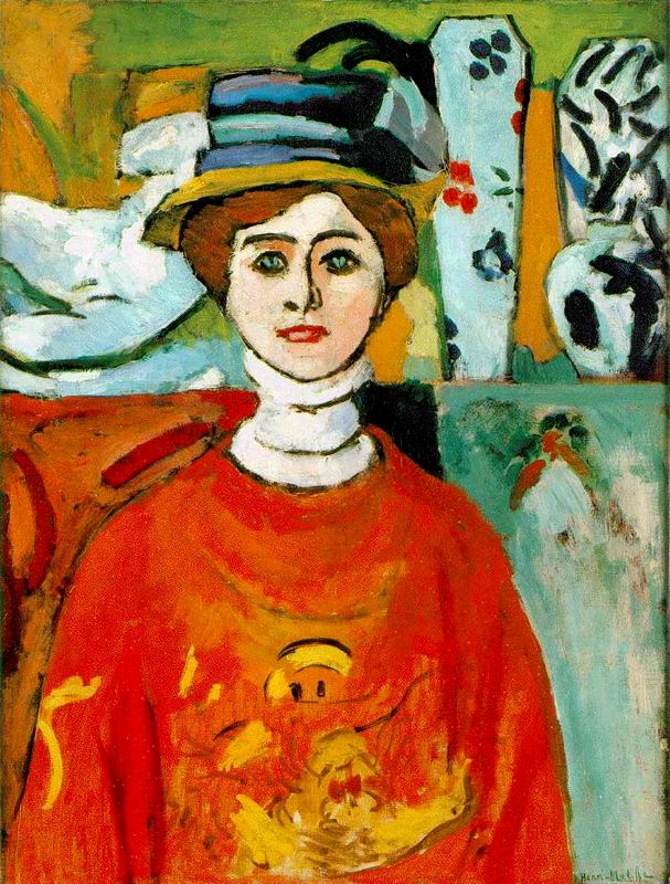 Femme au chapeau
