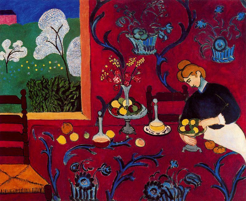 La desserte rouge